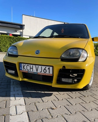 Fiat Seicento cena 6500 przebieg: 149500, rok produkcji 2000 z Biała Podlaska małe 154